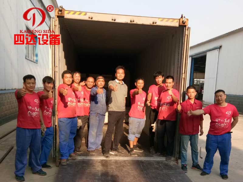 100噸木薯淀粉加工設備發貨